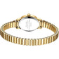Women's Small Oval Gold-Tone Watch with Expansion Band