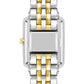 Women's Two-Tone Bracelet Watch with Glitter Detail