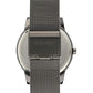 Women's Mesh Bracelet Watch with Floral Dial