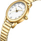 Women's Small Gold-Tone Watch with Expansion Band