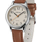 Women's Minimalist Analog Quartz Watch with Leather Strap