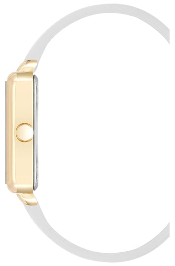 Women's Analog Watch with Faux Leather Strap