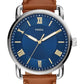 Men's Copeland Quartz Watch with Leather Strap