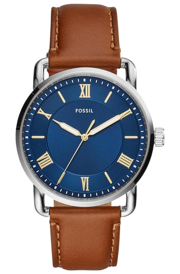 Men's Copeland Quartz Watch with Leather Strap