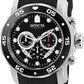 Men's Pro Diver Stainless Steel Quartz Chronograph Watch