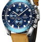Men's Analog Quartz Chronograph Watch - Waterproof Business Style
