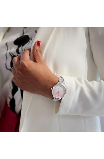 Nine West Women's Link Bracelet Watch